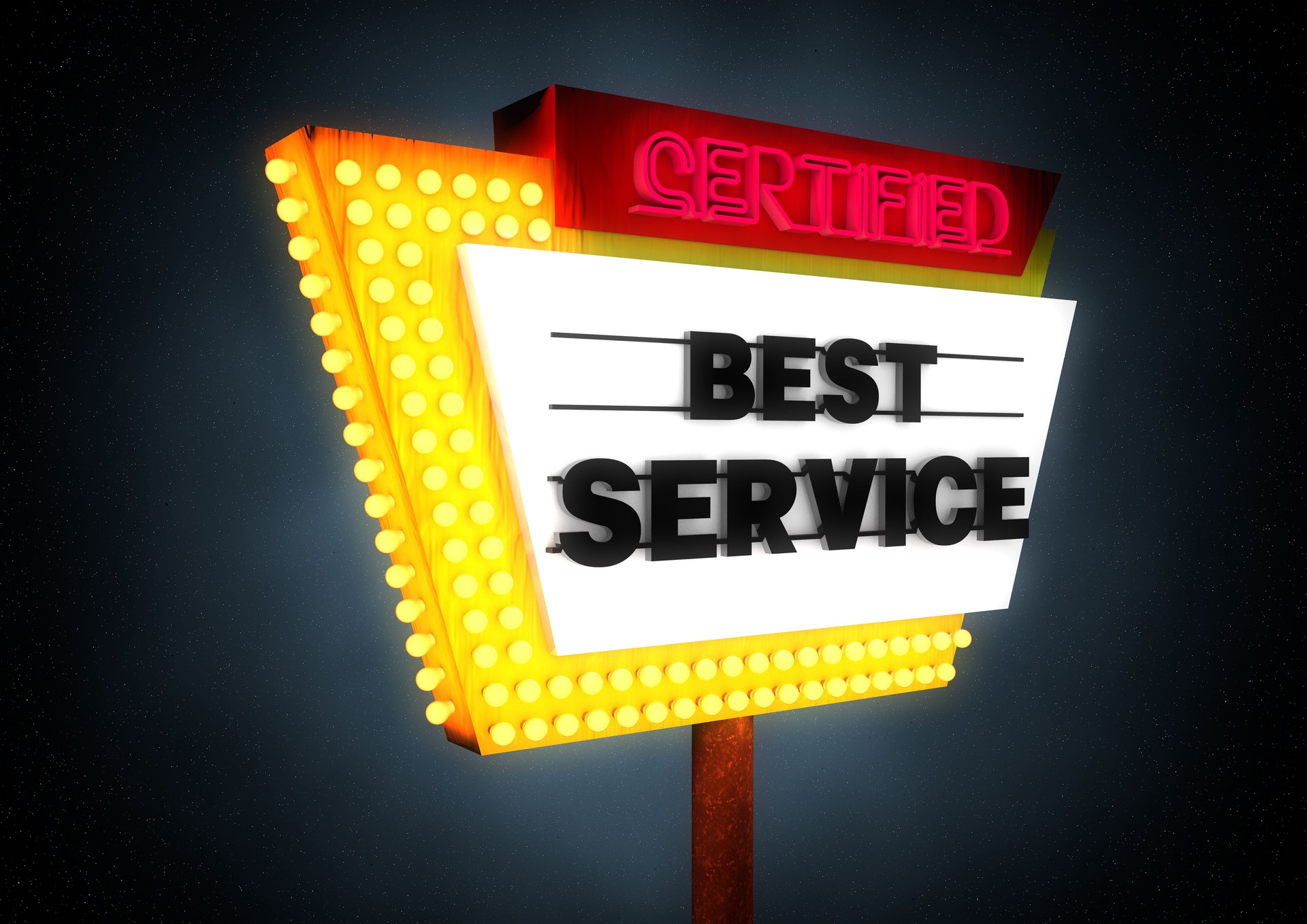 First Class Customer Service